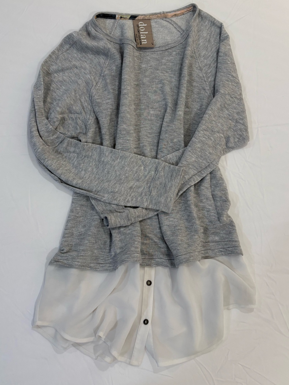 Dolan Left Coast Twofer/Layered Sweater